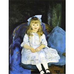 Portrait of Anne Painting Reproduction