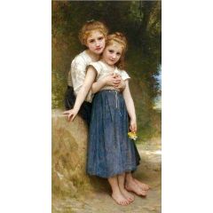 The Two Sisters Painting Reproduction