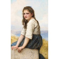 Beside the Seaside Painting Reproduction