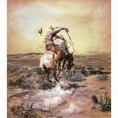 A Slick Rider Painting Reproduction