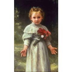 April Smile(also known as Yvonne) Painting Reproduction