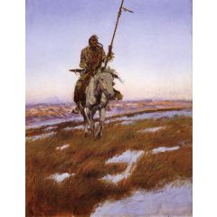 A Cree Indian Painting Reproduction