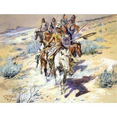 Return of the Warriors Painting Reproduction