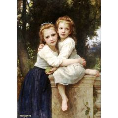 Two Sisters Painting Reproduction