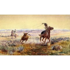 On the Pond Painting Reproduction