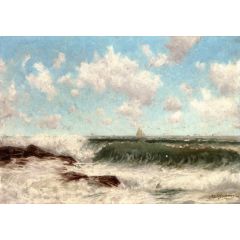Seascape V Painting Reproduction