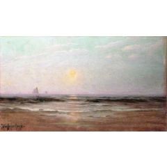 The Rising Moon Painting Reproduction
