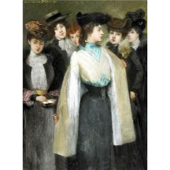 At the Couturier Painting Reproduction