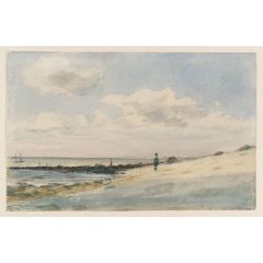 Between Folkestone and Sandgate Painting Reproduction
