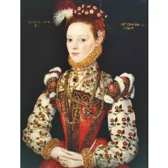A Young Lady, Aged 21 (possibly Helena Snakenborg, Later Marchioness of Northampton) Painting Reproduction
