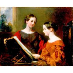 The Sisters Painting Reproduction