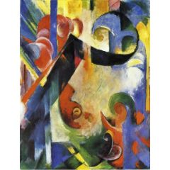 Broken Forms Painting Reproduction
