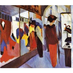 Fashion Shop Painting Reproduction