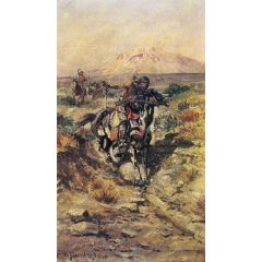 The Scouting Party Painting Reproduction