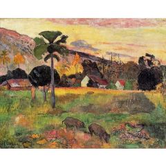Haere mai venezi, also known as Come Here Painting Reproduction