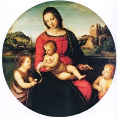 Madonna Terranuova Painting Reproduction