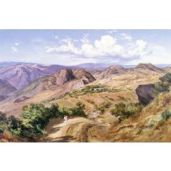 Vista de Guelatao Painting Reproduction