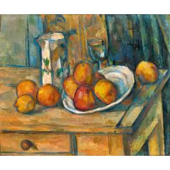 Still Life with Milk Jug and Fruit Painting Reproduction