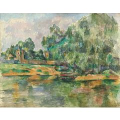 Riverbank Painting Reproduction