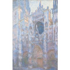 Rouen Cathedral, West Facade Painting Reproduction