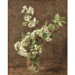 Apple Blossoms Painting Reproduction