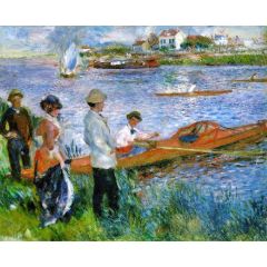 Oarsmen at Chatou Painting Reproduction