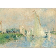 Regatta at Argenteuil Painting Reproduction
