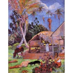 The Black Pigs Painting Reproduction