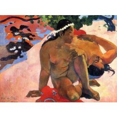 Aha oe Feii?, also known as What! Are You Jealous? Painting Reproduction