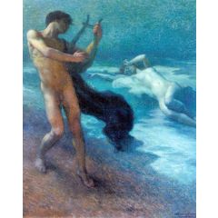 Orpheus and Eurydice Painting Reproduction