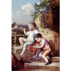Soap Bubbles Painting Reproduction