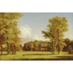 The Van Rensselaer Manor House Painting Reproduction