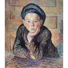 Portrait of a Boy Painting Reproduction