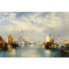 Splendor of Venice (The Grand Canal) Painting Reproduction