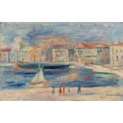 Le Port de Saint-Tropez Painting Reproduction