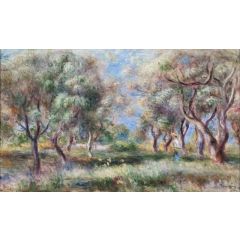 The Olive Trees of Cagnes(also known as Les oliviers de Cagnes) Painting Reproduction
