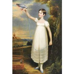 A Portrait of Ellen Smith of Nottingham Painting Reproduction