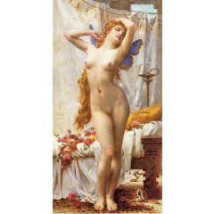 The Awakening of Psyche Painting Reproduction