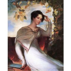 Mrs. James Gibson, Elizabeth Bordley Painting Reproduction
