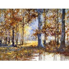 Untitled(also known as Beeches) Painting Reproduction