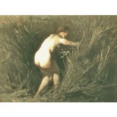 Nude Study Painting Reproduction