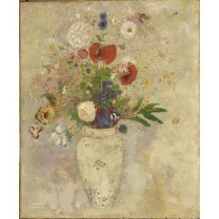 Vase of Flowers Painting Reproduction