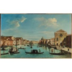 Grand Canal, Venice Painting Reproduction