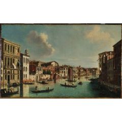 Grand Canal, Venice Painting Reproduction