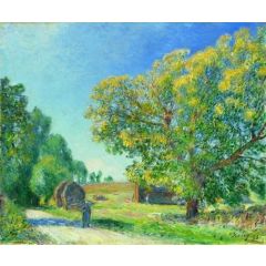 A Forest Clearing Painting Reproduction