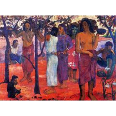 Nave Nave Mahana, also known as Delightful Day Painting Reproduction