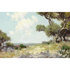 In the Hills - Southwest Texas Painting Reproduction