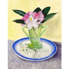Still Life with Flowers Painting Reproduction
