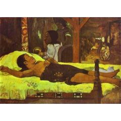 Te tamari no atua, also known as Nativity Painting Reproduction