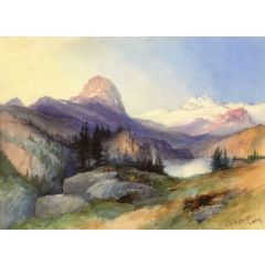 In the Big Horn Mountains, Wyoming Painting Reproduction